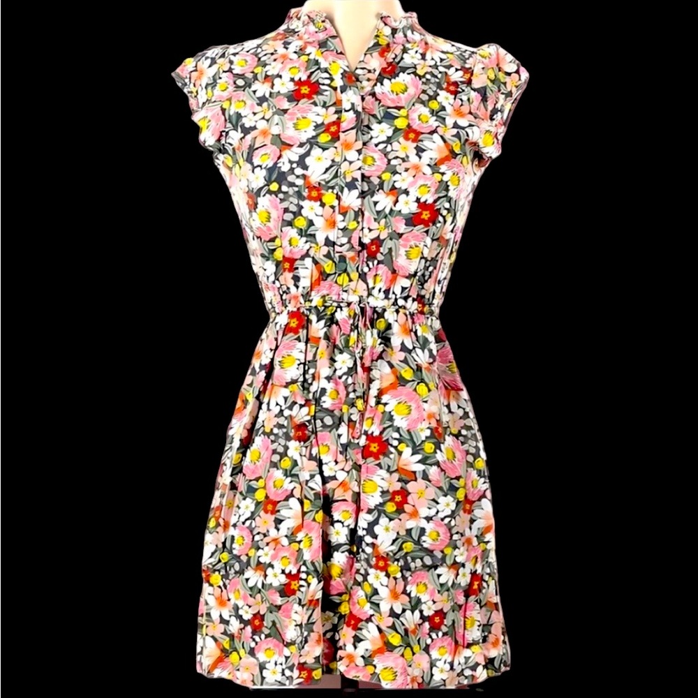 LOFT FLORAL DRESS SIZE SMALL